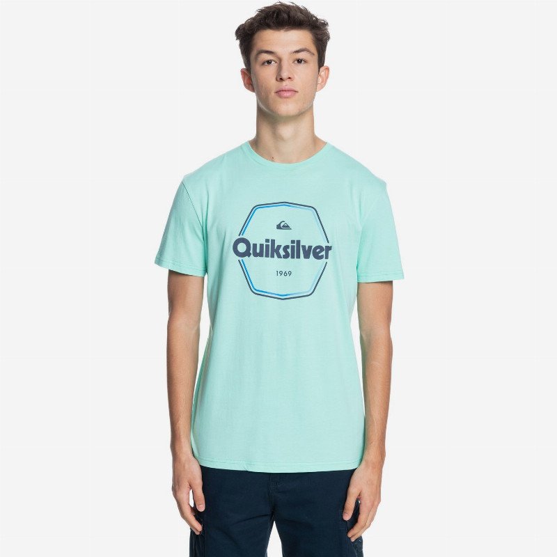 Hard Wired - T-Shirt for Men - Green - Quiksilver