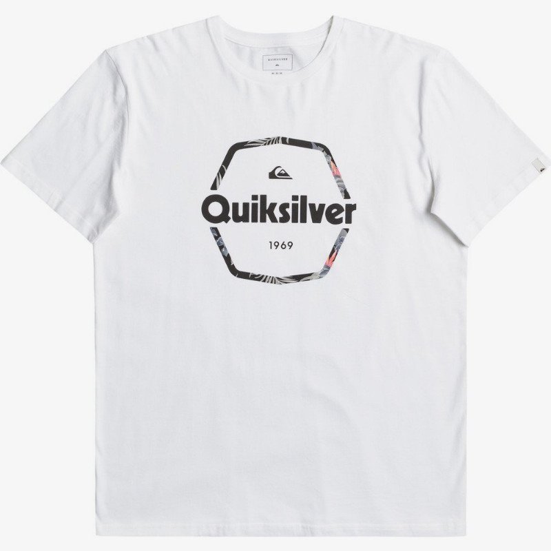 Hard Wired - T-Shirt for Men - White - Quiksilver