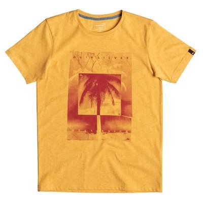 HEATHER INVERTED - T-SHIRT FOR BOYS YELLOW
