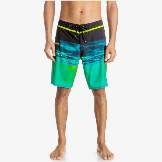 HOLD DOWN VEE 19" - BOARD SHORTS FOR MEN YELLOW