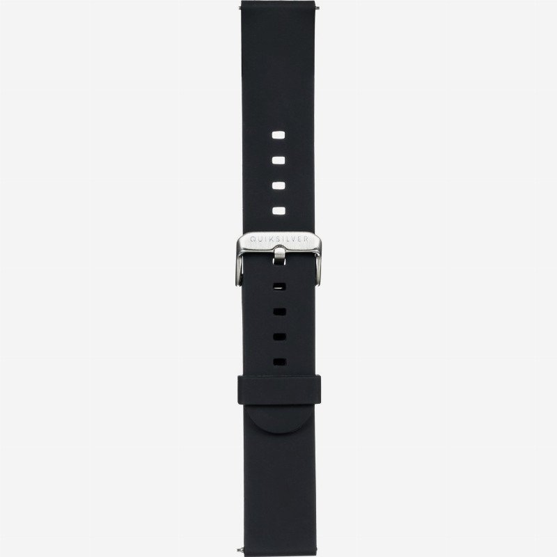 Homie Mix & Match - Silicone Watch Strap - Black - Quiksilver