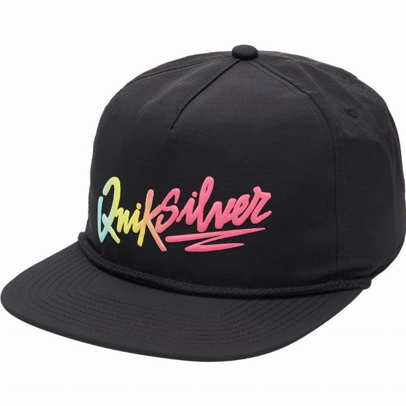 Isle Pile - Strapback Cap for Men - Black - Quiksilver