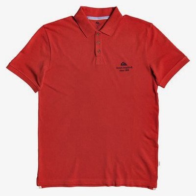 Loia Polo - Short Sleeve Polo Shirt for Men - Red - Quiksilver