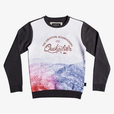 LOST IN THE MOUNTAIN - SWEATSHIRT FOR BOYS 8-16 BLACK