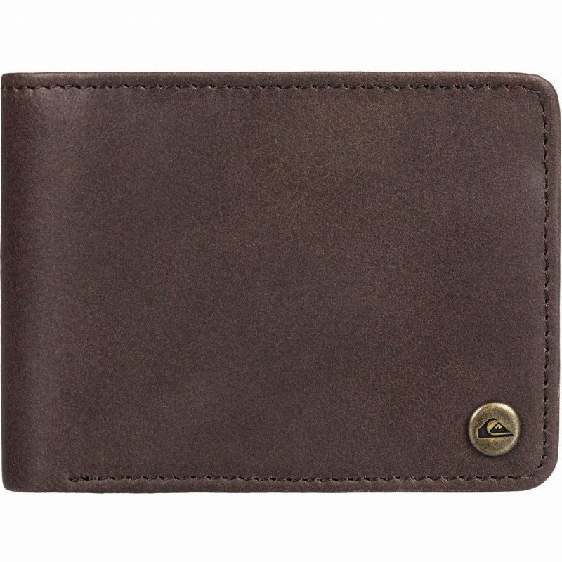 Mac - Tri-Fold Leather Wallet - Men - L - Brown