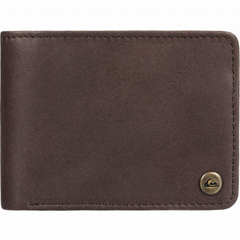 Mac - Tri-Fold Leather Wallet - Men - L - Brown