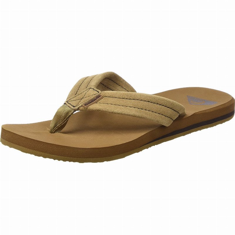 Men's Carver Suede Flip Flops