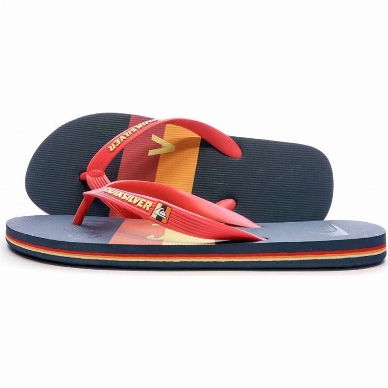 Men's Molokai Word Block-Flip-Flops