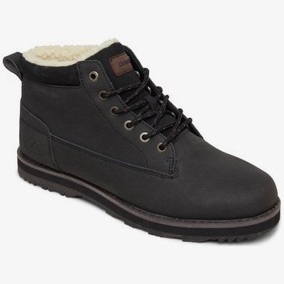 Mission V - Leather Lace-up Winter Boots for Men - Multicolor - Quiksilver