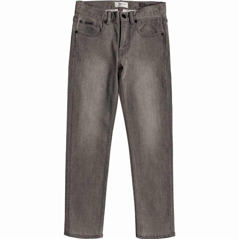 Modern Wave Grey - Straight Fit Jeans for Boys 8-16