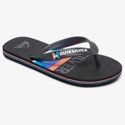 Molokai Slab - Flip-Flops for Boys 8-16 - Black - Quiksilver