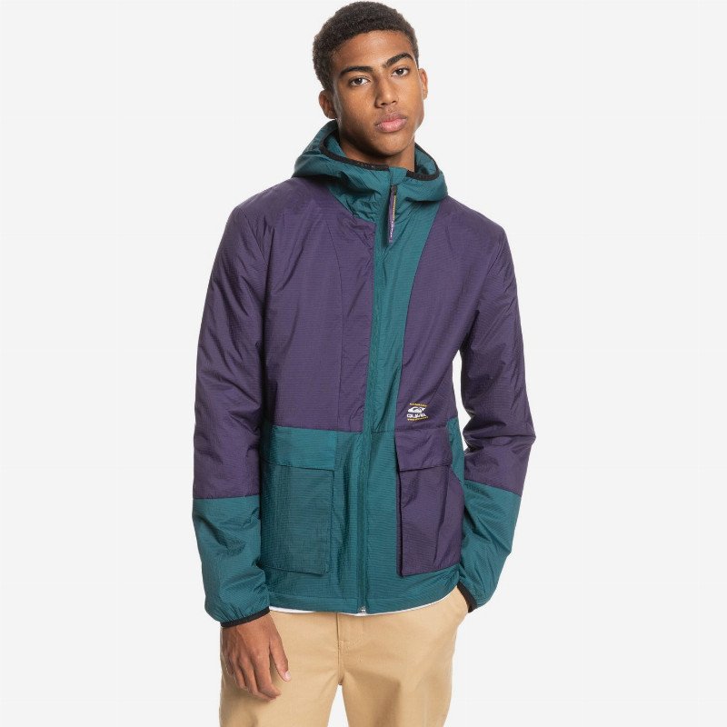 Mountain Pass - Insulator Jacket for Men - Blue - Quiksilver