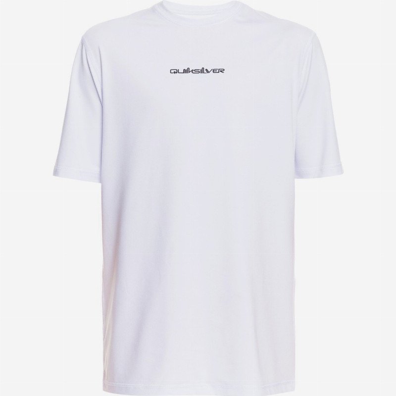Mystic Session - Short Sleeve UPF 50 Surf T-Shirt for Boys 8-16 - White - Quiksilver