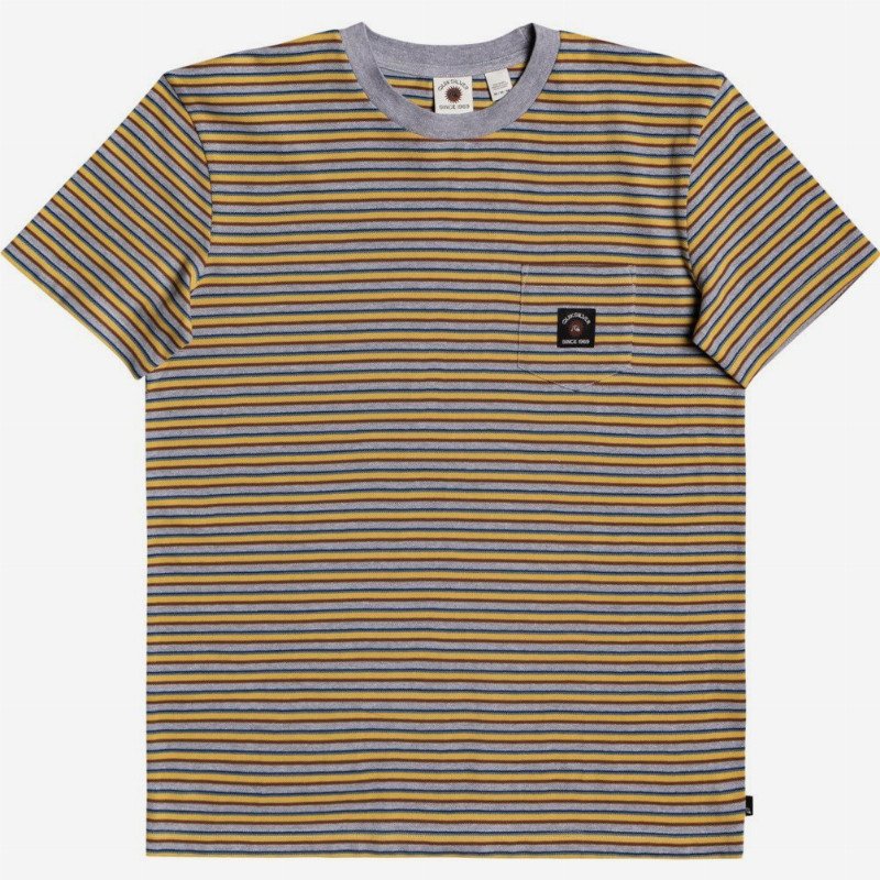 New Beat - T-Shirt for Men - Yellow - Quiksilver