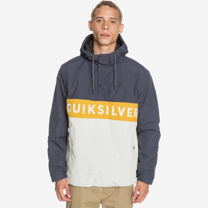 Quiksilver NEW TAZAWA WATER RESISTANT HOODED ANORAK FOR MEN