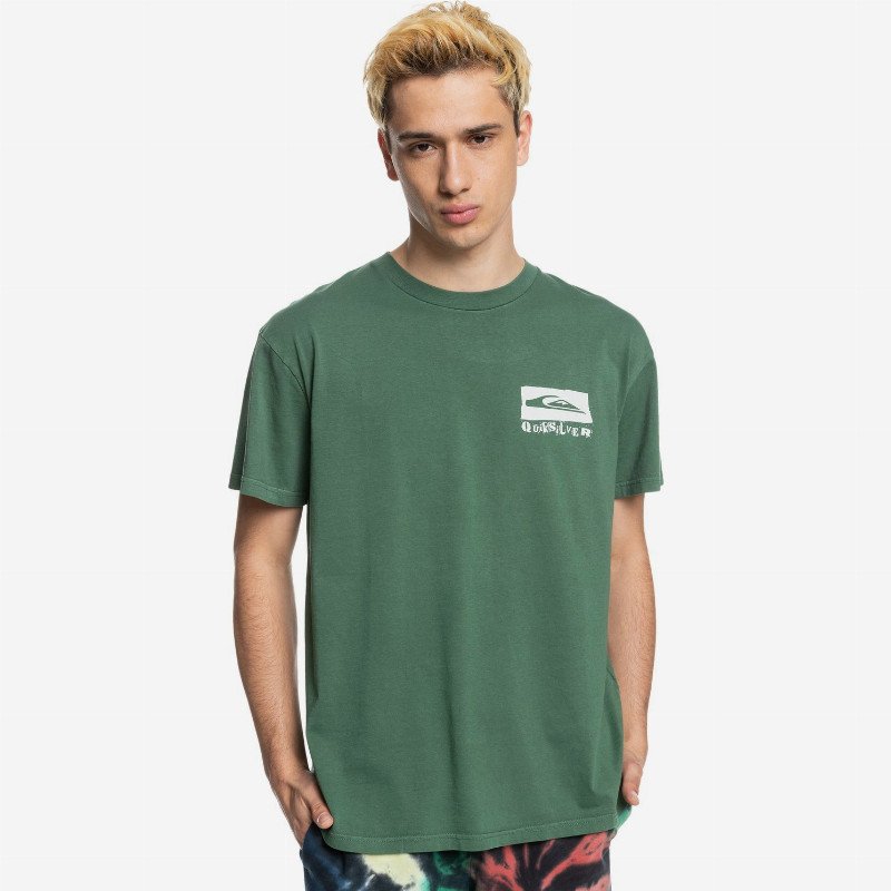 No Fun - T-Shirt for Men - Green - Quiksilver