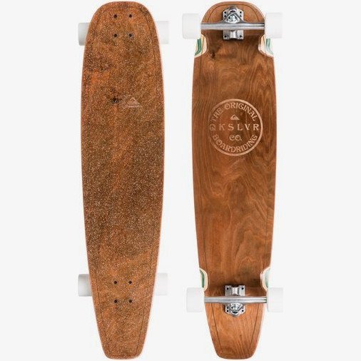 PLANK - LONGBOARD SKATEBOARD BROWN