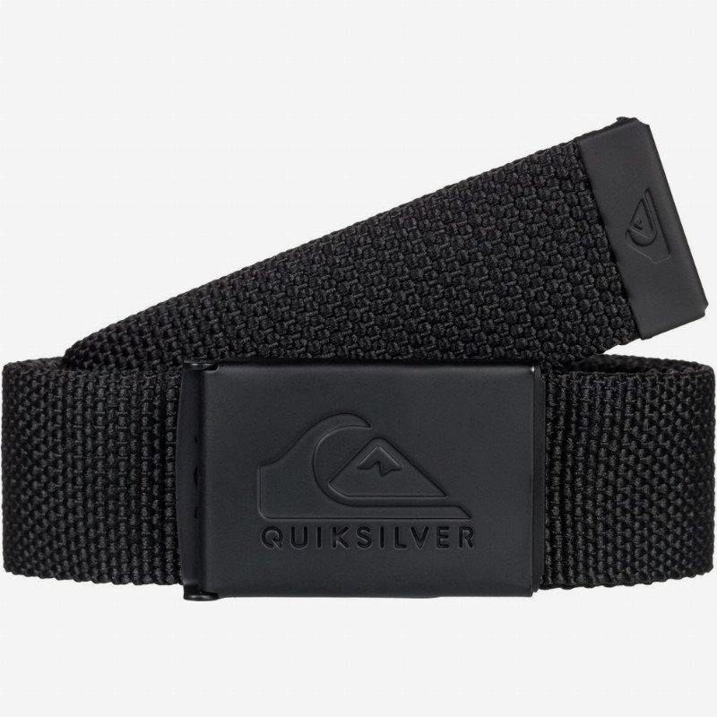 Principal Schwack - Webbing Belt for Men - Black - Quiksilver