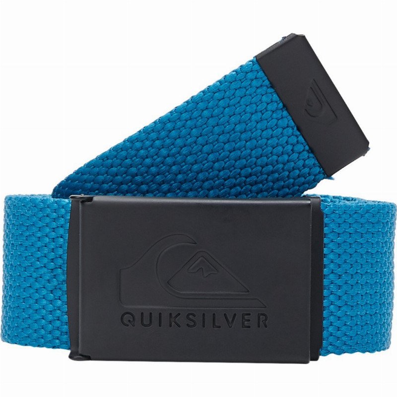 Principal Schwack - Webbing Belt for Men - Blue - Quiksilver