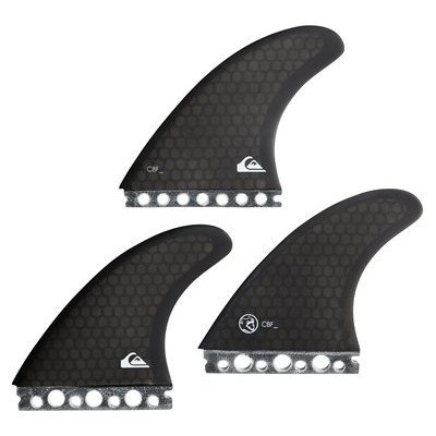 PRO HEX SINGLE TABS - SMALL THRUSTER SURF FINS FOR MEN BLACK