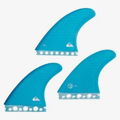 PRO HEX SINGLE TABS - SMALL THRUSTER SURF FINS FOR MEN BLUE