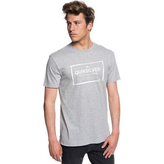 QUIK IN THE BOX - T-SHIRT FOR MEN GREY