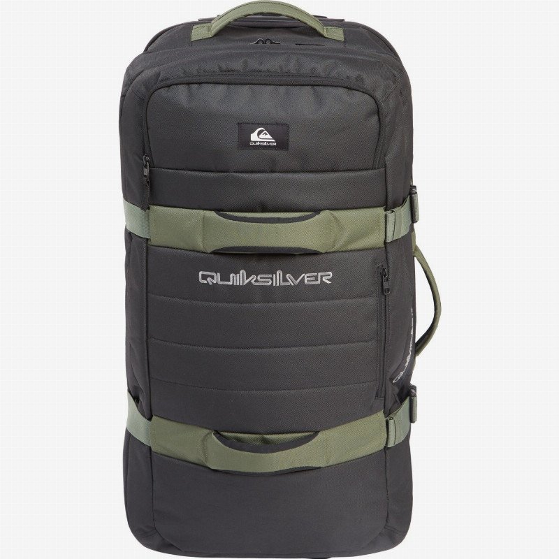 Reach 100L - Large Wheeled Suitcase - Black - Quiksilver