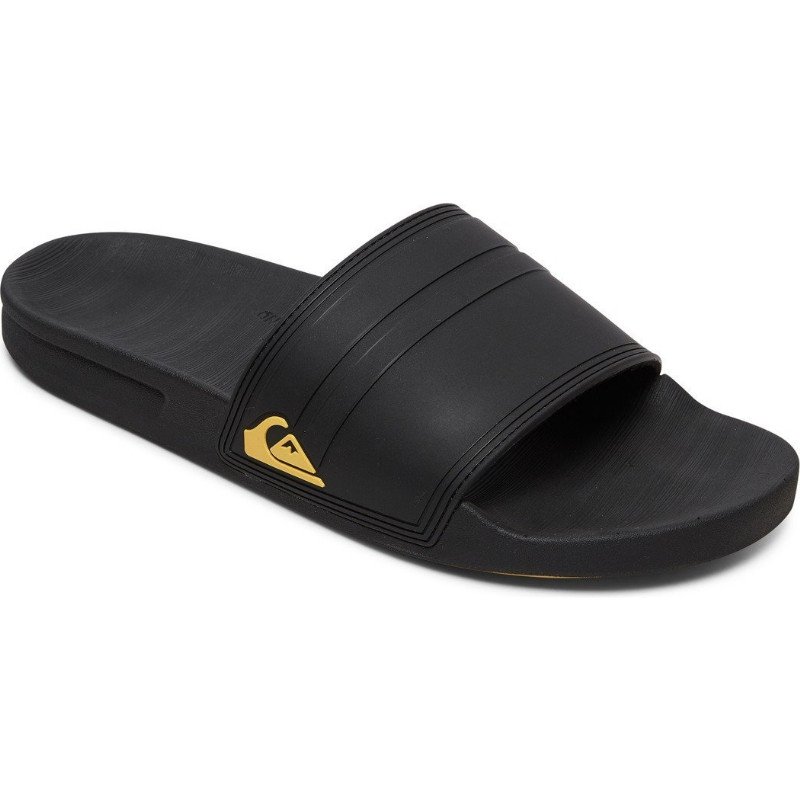 Rivi Slide - Slider Sandals for Men - Black - Quiksilver