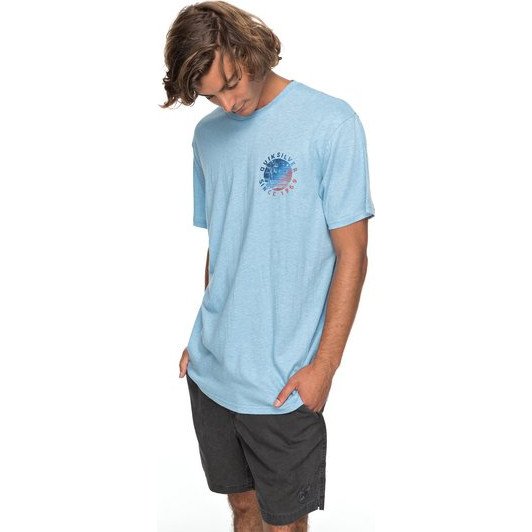 ROCKY RIGHTS - T-SHIRT FOR MEN BLUE