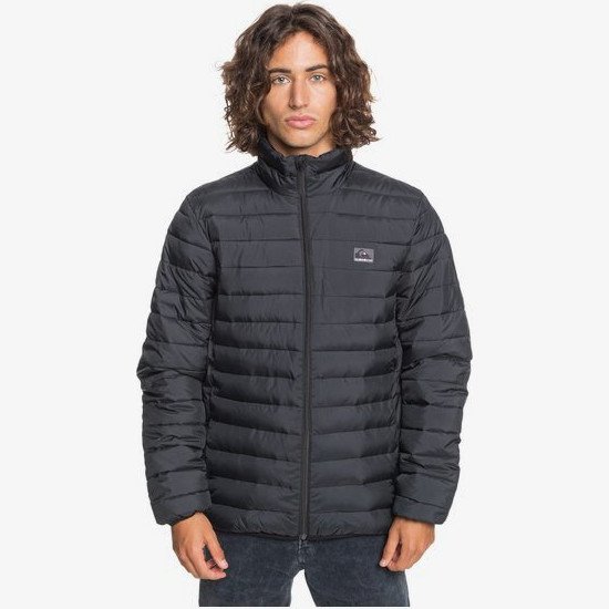 Scaly - Puffer Jacket for Men - Black - Quiksilver
