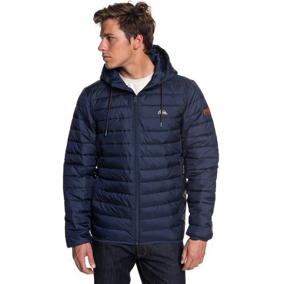 SCALY - WATER-RESISTANT PUFFER JACKET FOR MEN BLUE