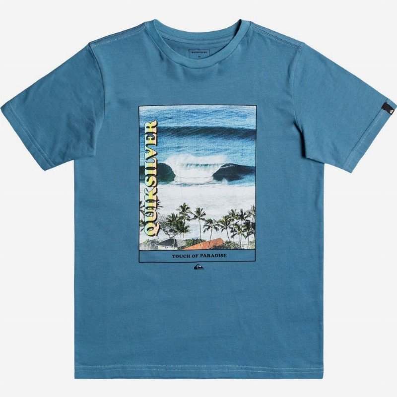 Scenic Drive - T-Shirt for Boys 8-16 - Blue - Quiksilver