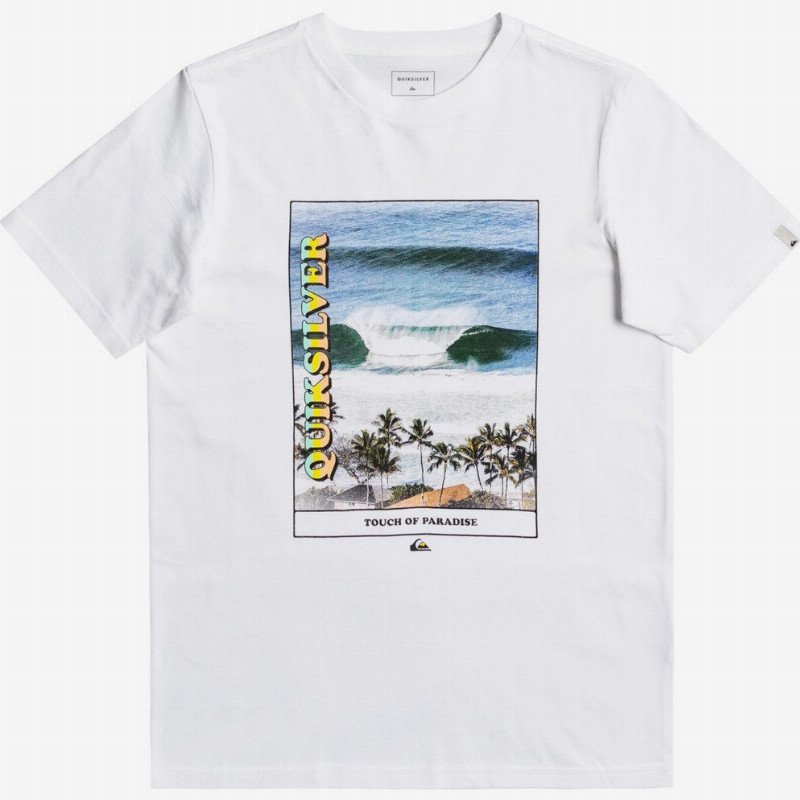 Scenic Drive - T-Shirt for Boys 8-16 - White - Quiksilver