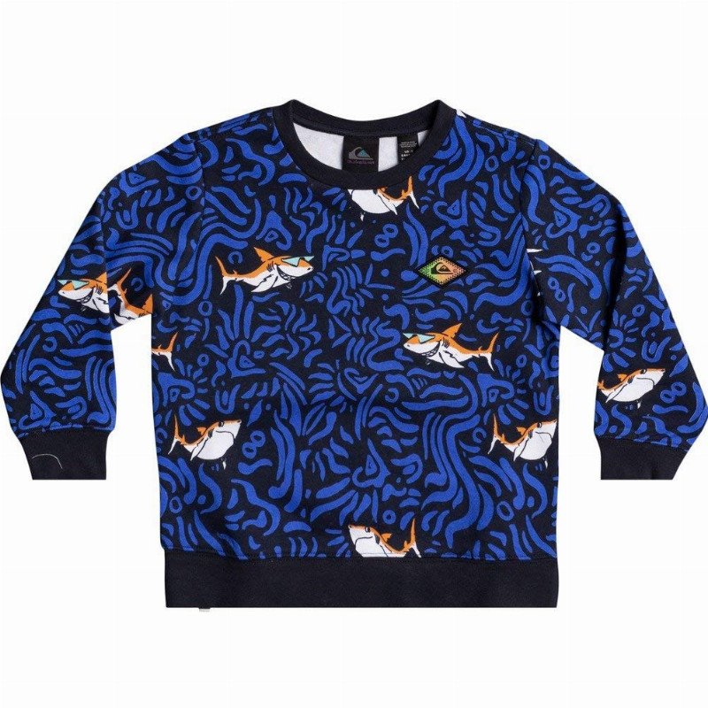 Sharky Troubles - Sweatshirt for Boys 2-7