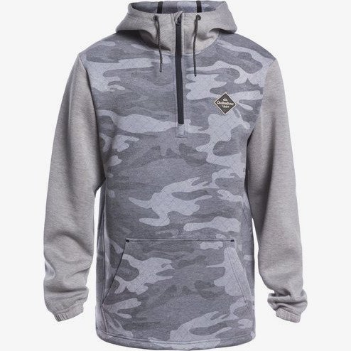 Shredder - Technical Hoodie for Men - Black - Quiksilver