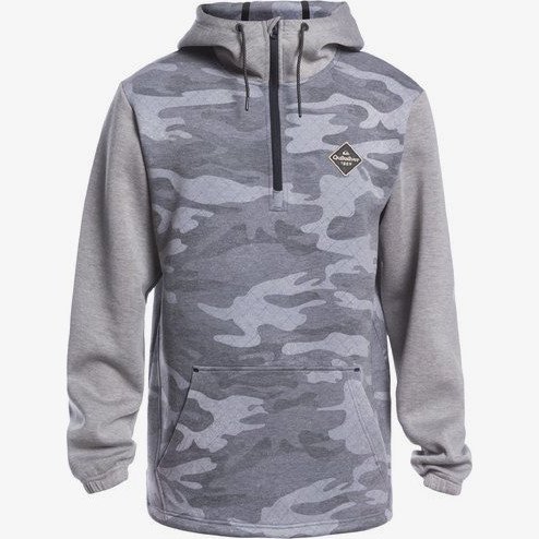 Shredder - Technical Hoodie for Men - Black - Quiksilver