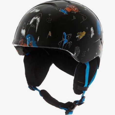Slush - Snowboard/Ski Helmet for Boys 2-12 - Black - Quiksilver