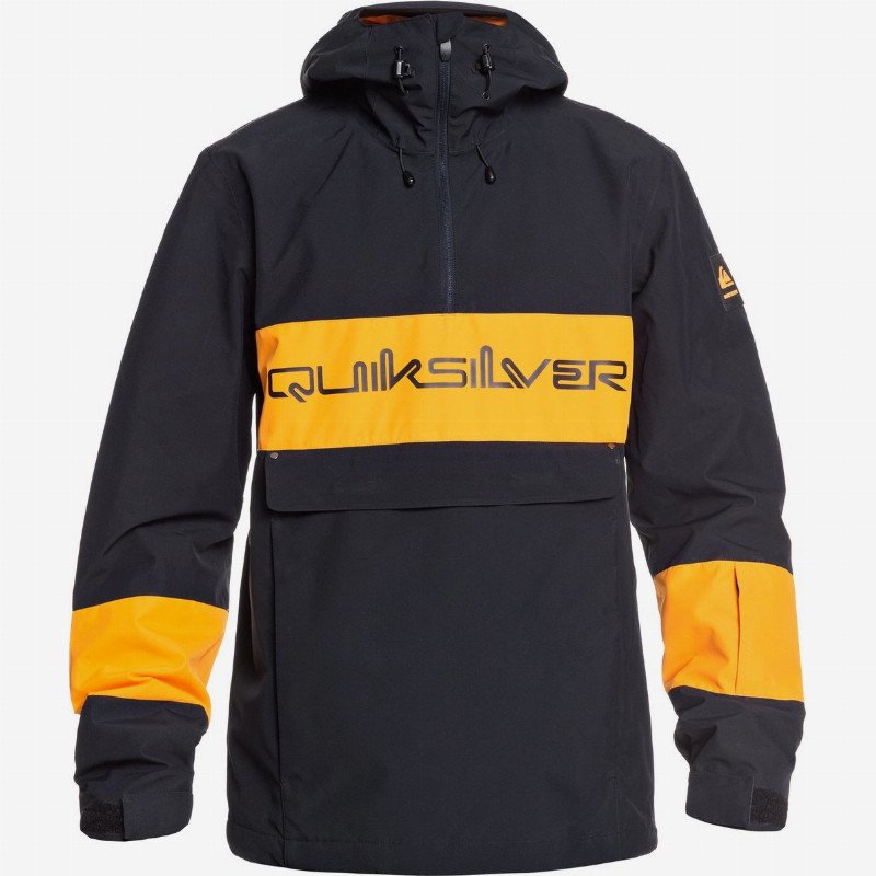 Steeze - Shell Snow Jacket for Men - Black - Quiksilver