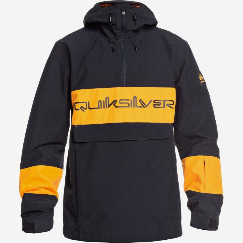 Steeze - Shell Snow Jacket for Men - Black - Quiksilver