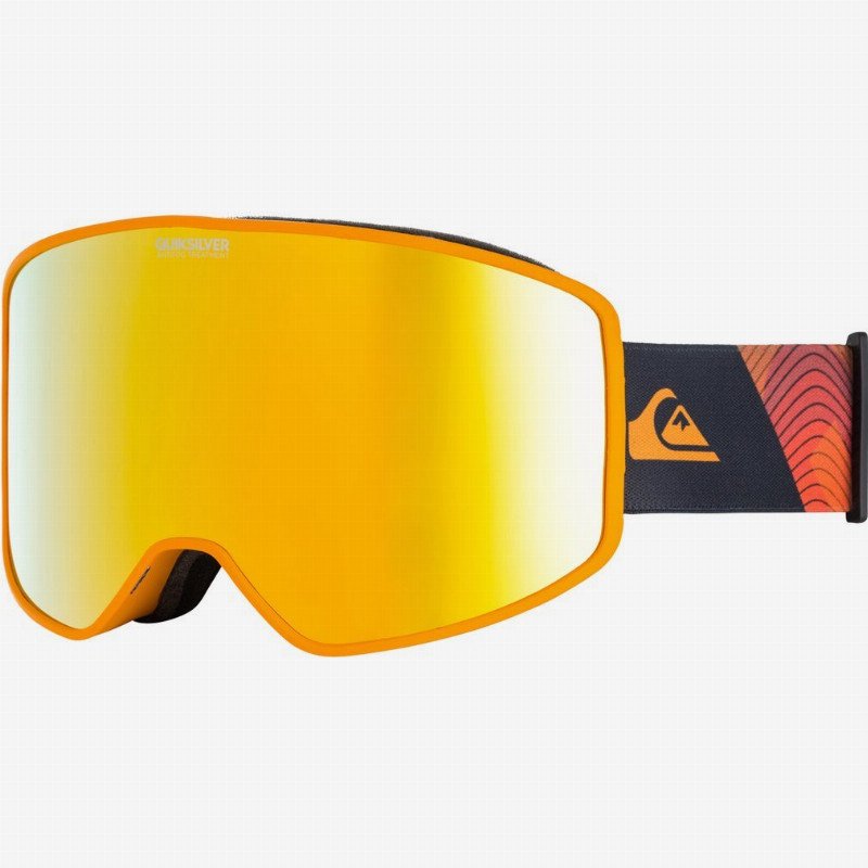Storm - Snowboard/Ski Goggles for Men - Orange - Quiksilver