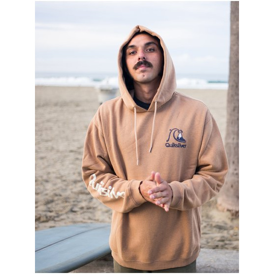 quiksilver grey hoodie