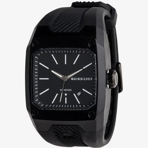 Tactik - Analogue Watch for Men - Black - Quiksilver