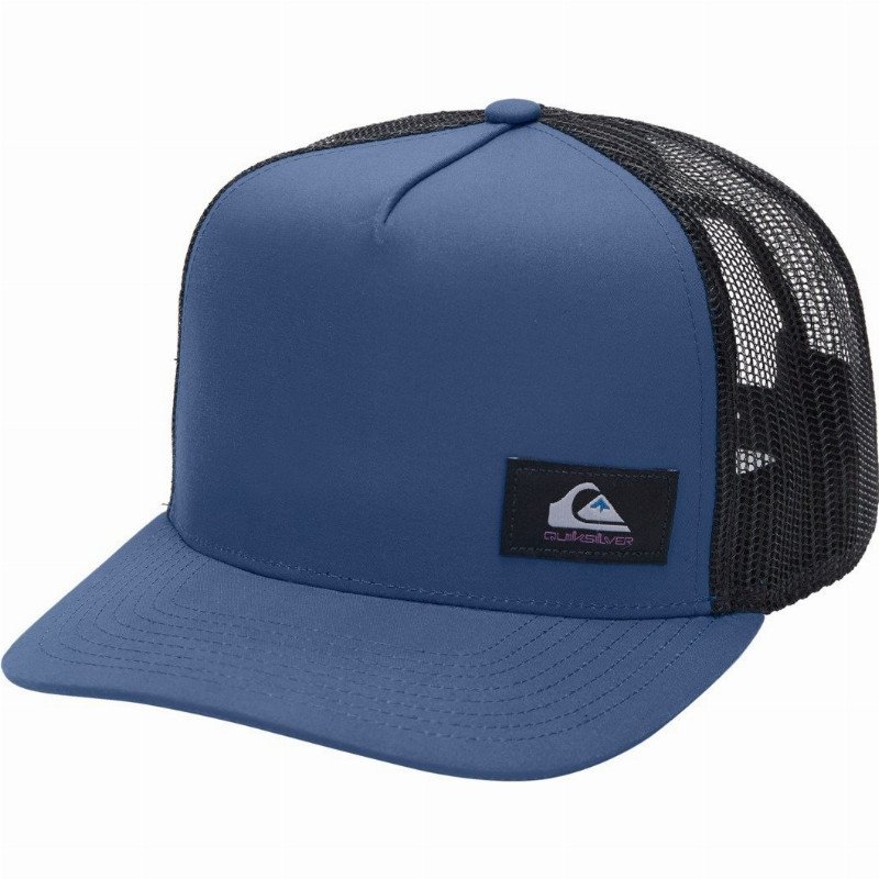 Tech Becky - Trucker Cap for Men - Blue - Quiksilver