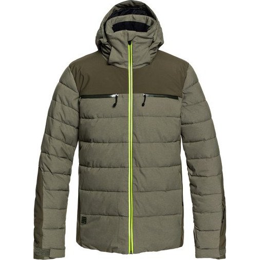 THE EDGE - PUFFER SNOW JACKET FOR MEN BROWN