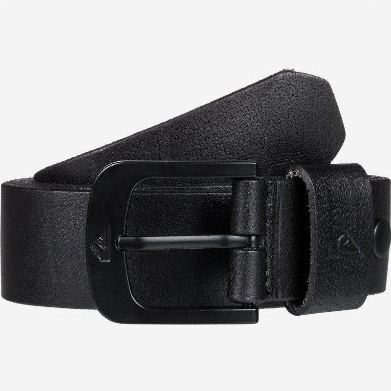 The Everydaily - Leather Belt - Black - Quiksilver