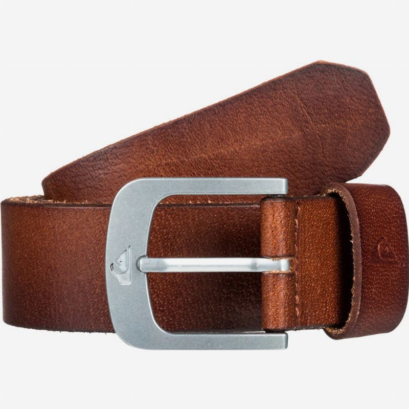 The Everydaily - Leather Belt for Men - Brown - Quiksilver