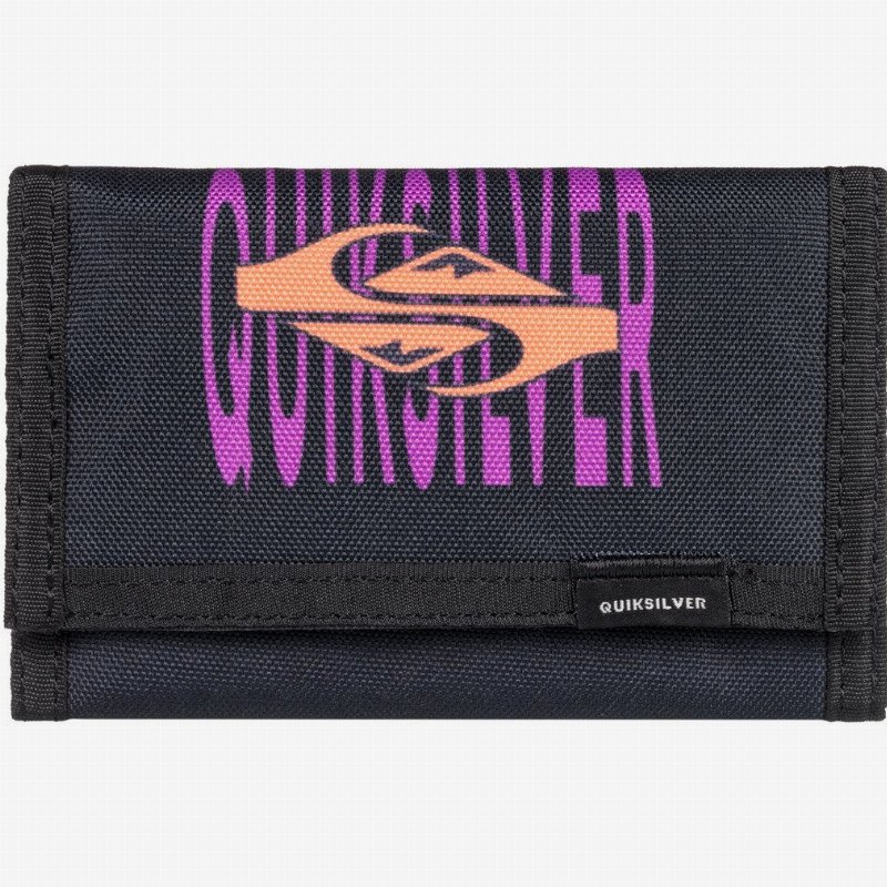 The Everydaily - Tri-Fold Wallet for Men - Black - Quiksilver