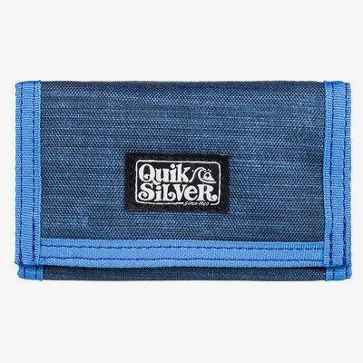 The Everydaily - Tri-Fold Wallet for Men - Blue - Quiksilver