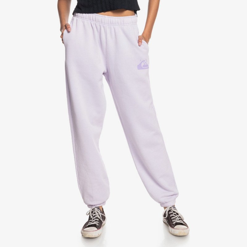 The Fleece - Organic Joggers for Women - Purple - Quiksilver