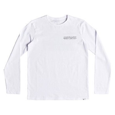 THE ORIGINAL M AND W - LONG SLEEVE T-SHIRT FOR BOYS 8-16 WHITE
